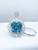 QueenLine G18K White Gold 16.15ct Santa Maria Blue Aquamarine Ring
