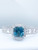 QueenLine G18K White Gold 16.15ct Santa Maria Blue Aquamarine Ring