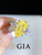 QueenLine G18K White Gold 4.58ct Natural Brownish Yellow Diamonds Rings
