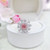 QueenLine Solid G18K White Gold 1.03ct Lab Grown Pink Diamonds Rings