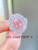 QueenLine G18K White Gold Natural 3.00ct GIA Fancy Brownish Orangy Pink Diamonds Rings