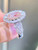 QueenLine G18K White Gold Natural 3.00ct GIA Fancy Brownish Orangy Pink Diamonds Rings
