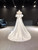 QueenLine Luxury Elegant Off the Shoulder Shining Beads Floor Length Evening Dress