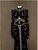 QueenLine Luxury Elegant Customized Muslim Black  Velvet Evening Dress With Crystals