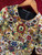 QueenLine Luxury mbroidery England Style Beading Short Sleeve Pencil Evening Dress