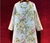 QueenLine Luxury Vintage Embroidery O-neck Floral Beading Long Covered Button Coat