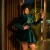 QueenLine Luxury High Neck Appliqued Beaded Lace Two-Pieces Tiered Puffy Short Dress