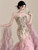QueenLine pink light luxury off-the-shoulder dress