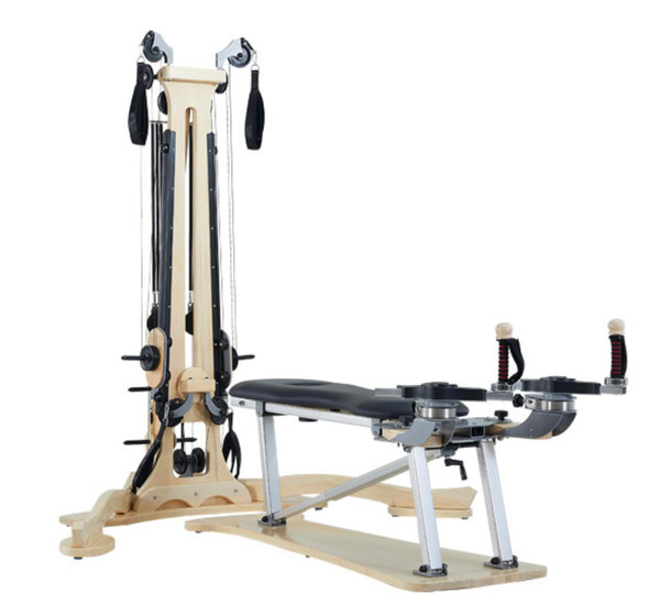 QueenLine Professional Maple wood Pilates Gyrotonic equipment Pilates reformer for studio