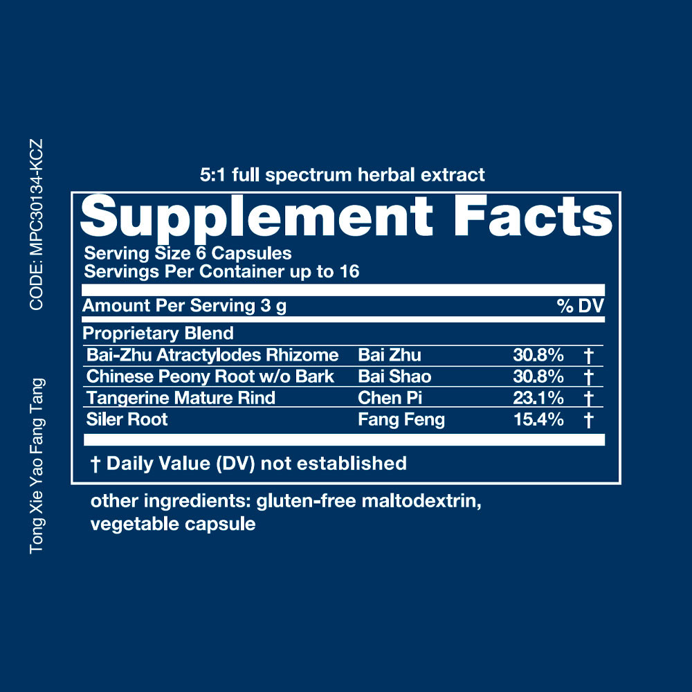 Tong Xie Yao Fang (Capsules) | MERIDIAN PRO - Kamwo Meridian