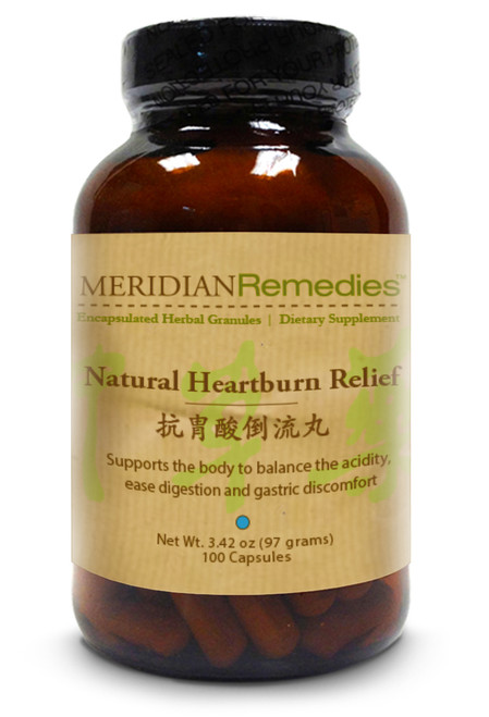 Meridian Remedies Natural Heartburn Relief (100 Caps)