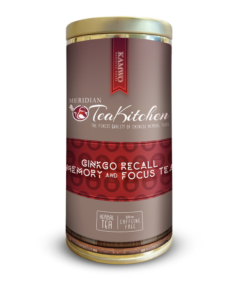 Meridian Tea Kitchen Organic Ginkgo Recall Memory and Focus Tea (2.0 oz) - Support mental clarity and memory