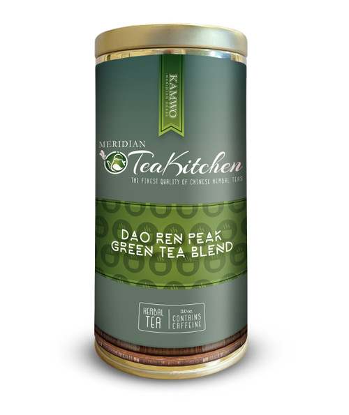 Meridian Tea Kitchen Organic Dao Ren Peak Green Tea Blend (3.0 oz) With Citrus peel, Chamomile And Ginger Root