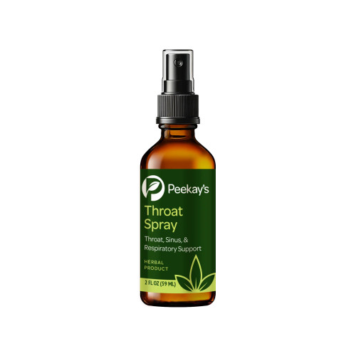 PeeKay Throat Relief Spray  -- 2 OZ