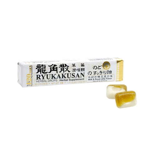 Ryukakusan Herbal Drops - Royal Jelly & Milk (10 drops)