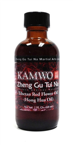 Zheng Gu Tui Na Tibetan Red Flower Oil (2.0 fl oz) | ZHENG GU TUI