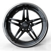Series X: X500 - Forged Wheel Brush Dark Smoke Gloss_Polished Series X: X500 - Forged Wheel Brush Dark Smoke Gloss_Polished