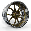 3030 Autosport Forged Wheels Y800 Medium Bronze / Polished 3030 Autosport Forged Wheels Y800 Medium Bronze / Polished
