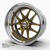 Direct-Fit Camaro Forged Wheel_Mach 10 Medium Bronze