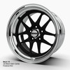 Direct-Fit Camaro Forged Wheel_Mach 10 Jet Black