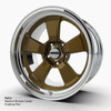 Direct-Fit Retro Forged Wheel Medium Bronze