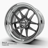 Direct-Fit Chevelle Wheels Mach 10 Brushed Light Smoke