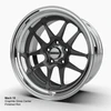 Direct-Fit Chevelle Wheels Mach 10 Graphite
