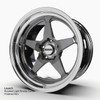 Direct-Fit Chevelle Wheels | 3030 Autosport | Launch - Brushed Light Smoke