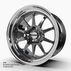 Direct-Fit Chevelle Wheels | 3030 Autosport | V10 - Brushed Light Smoke