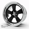 Direct-Fit Mustang Wheels | 3030 Autosport | Retro -Jet Black Satin