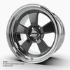Direct-Fit Mustang Wheels | 3030 Autosport | Retro - Brushed Light Smoke
