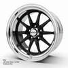 Direct-Fit Mustang Wheels | 3030 Autosport | F22 - Jet Black