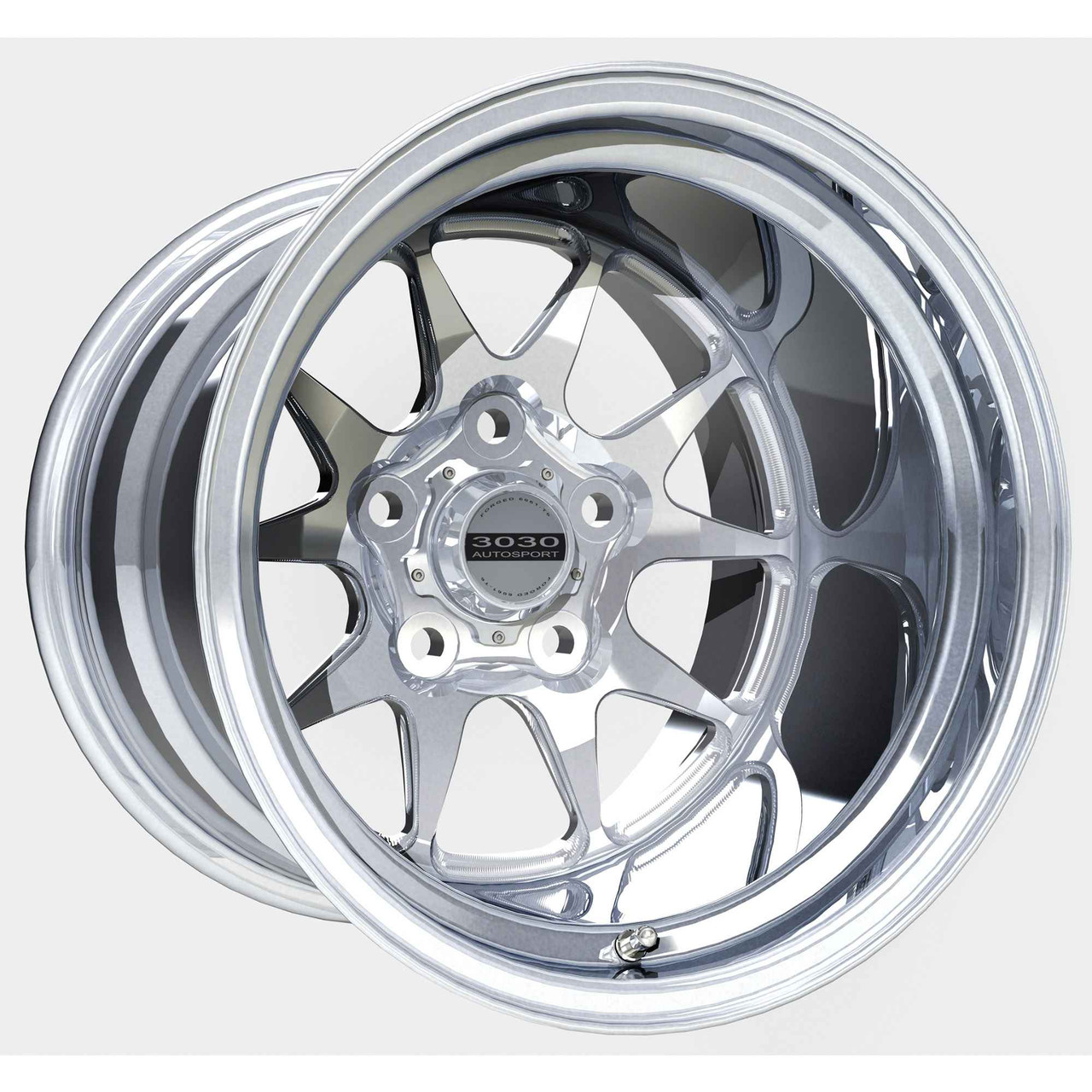 Drag Ops Series: MACH 10 15" Non-Beadlock 15" Non-Beadlock  Drag Racing Wheel