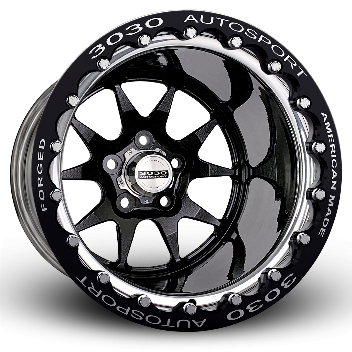 Drag Ops Series: MACH 10 Single Beadlock 15" Single Beadlocks  Drag Racing Wheel