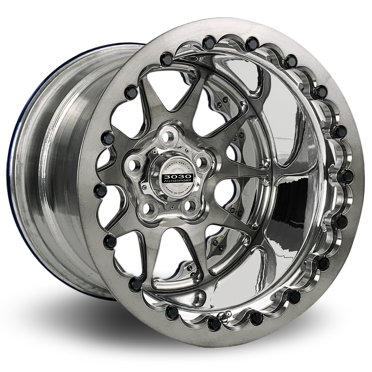 Drag Ops Series: MACH 10 Single Beadlock 15" Single Beadlocks  Drag Racing Wheel