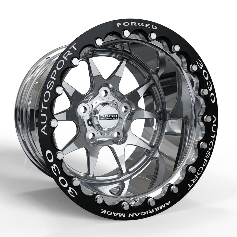 Drag Ops Series: MACH 10 Single Beadlock 15" Single Beadlocks  Drag Racing Wheel