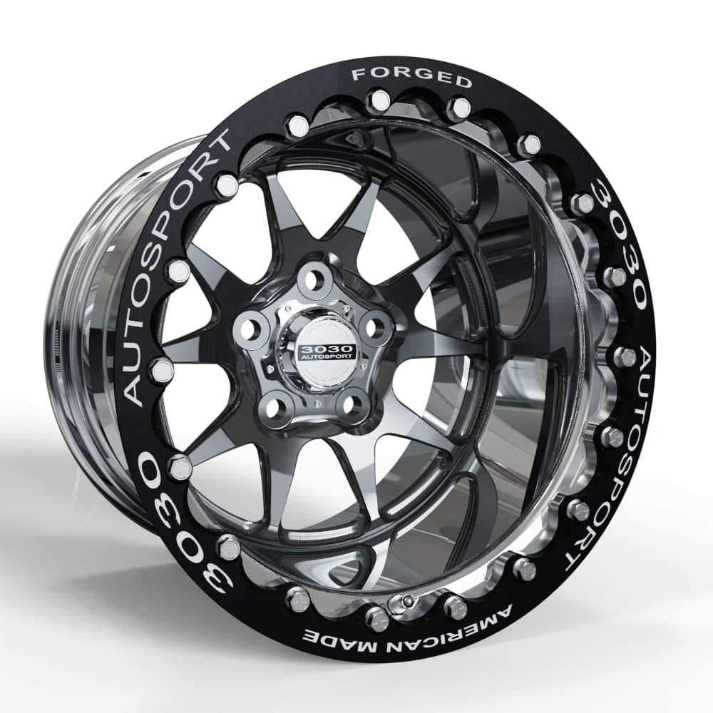 Drag Ops Series: MACH 10 Single Beadlock 15" Single Beadlocks  Drag Racing Wheel