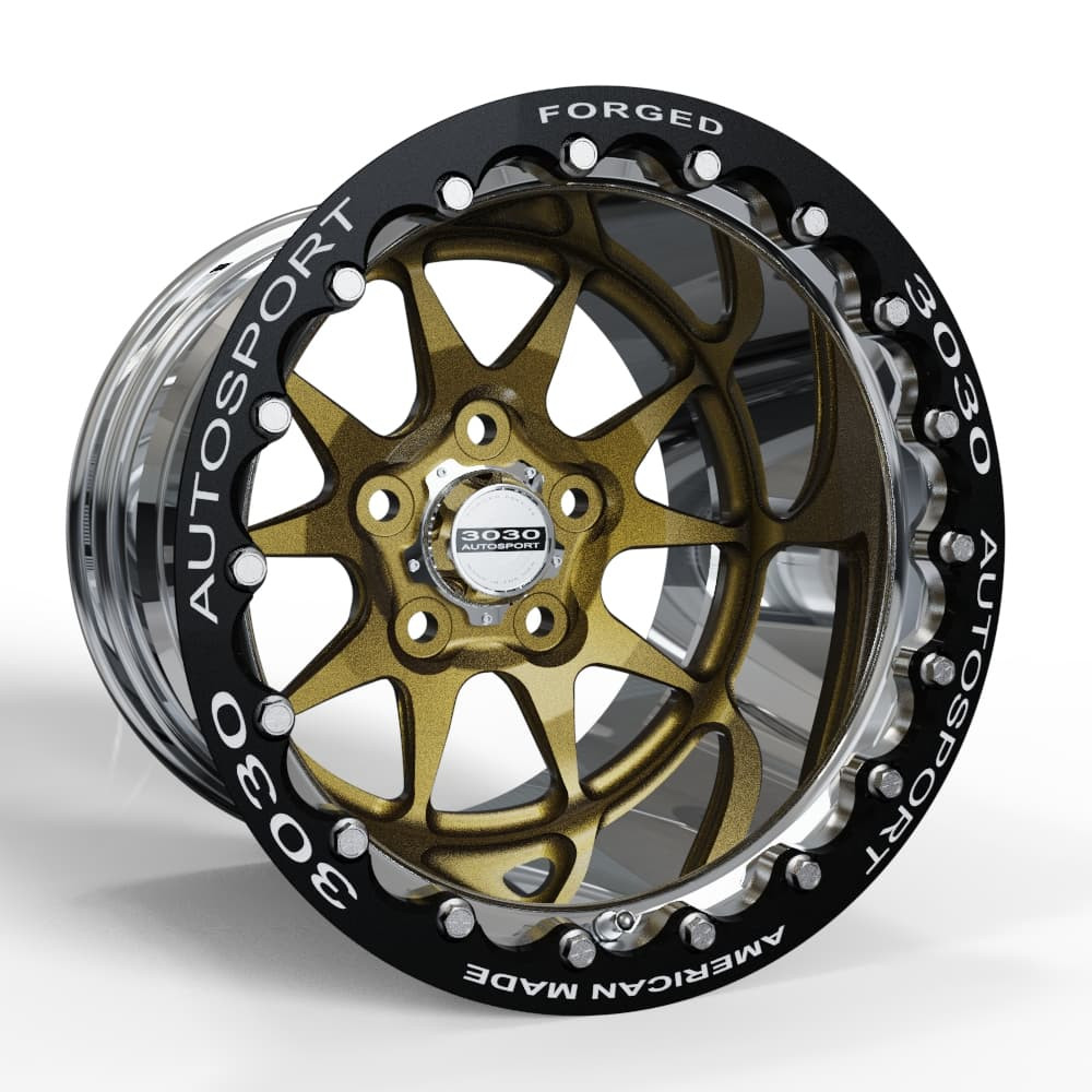 Drag Ops Series: MACH 10 Double Beadlock 15" Double Beadlocks