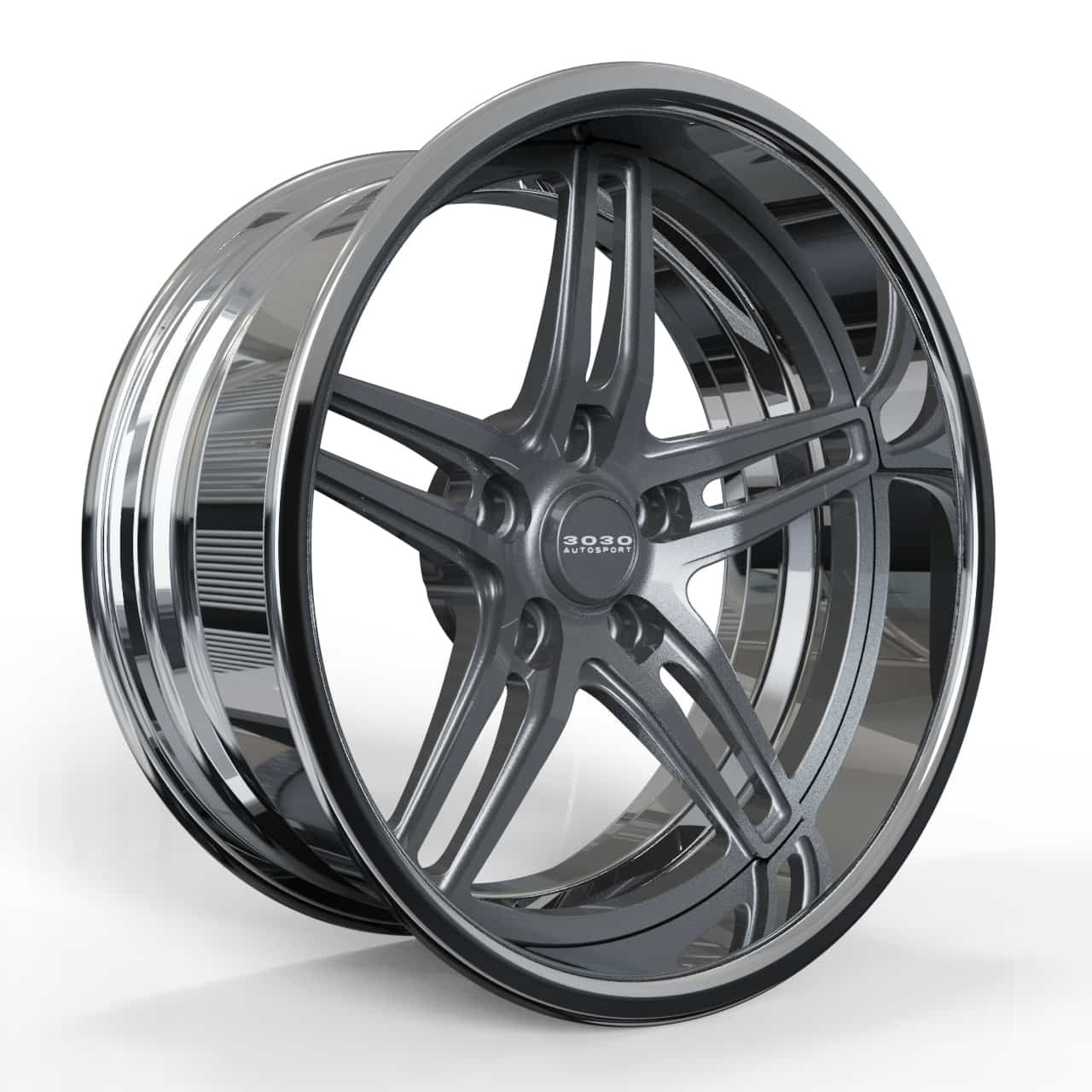 Series X: X500 - Forged Wheel Dark Metallic Silver_Polished3 Series X: X500 - Forged Wheel Dark Metallic Silver_Polished3
