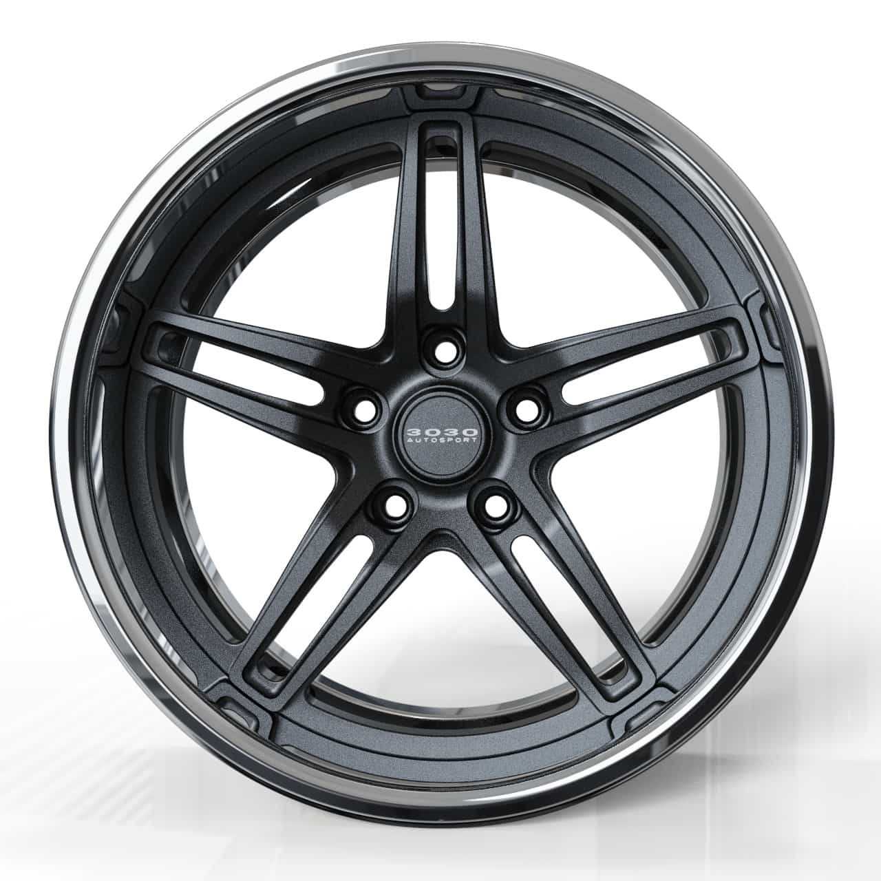 Series X: X500 - Forged Wheel Forged Charcoal_Polished Series X: X500 - Forged Wheel Forged Charcoal_Polished