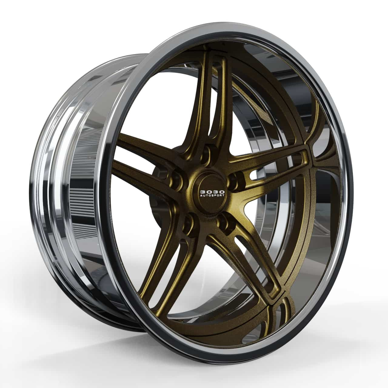 Series X: X500 - Forged Wheel Medium Bronze_Polished Series X: X500 - Forged Wheel Medium Bronze_Polished