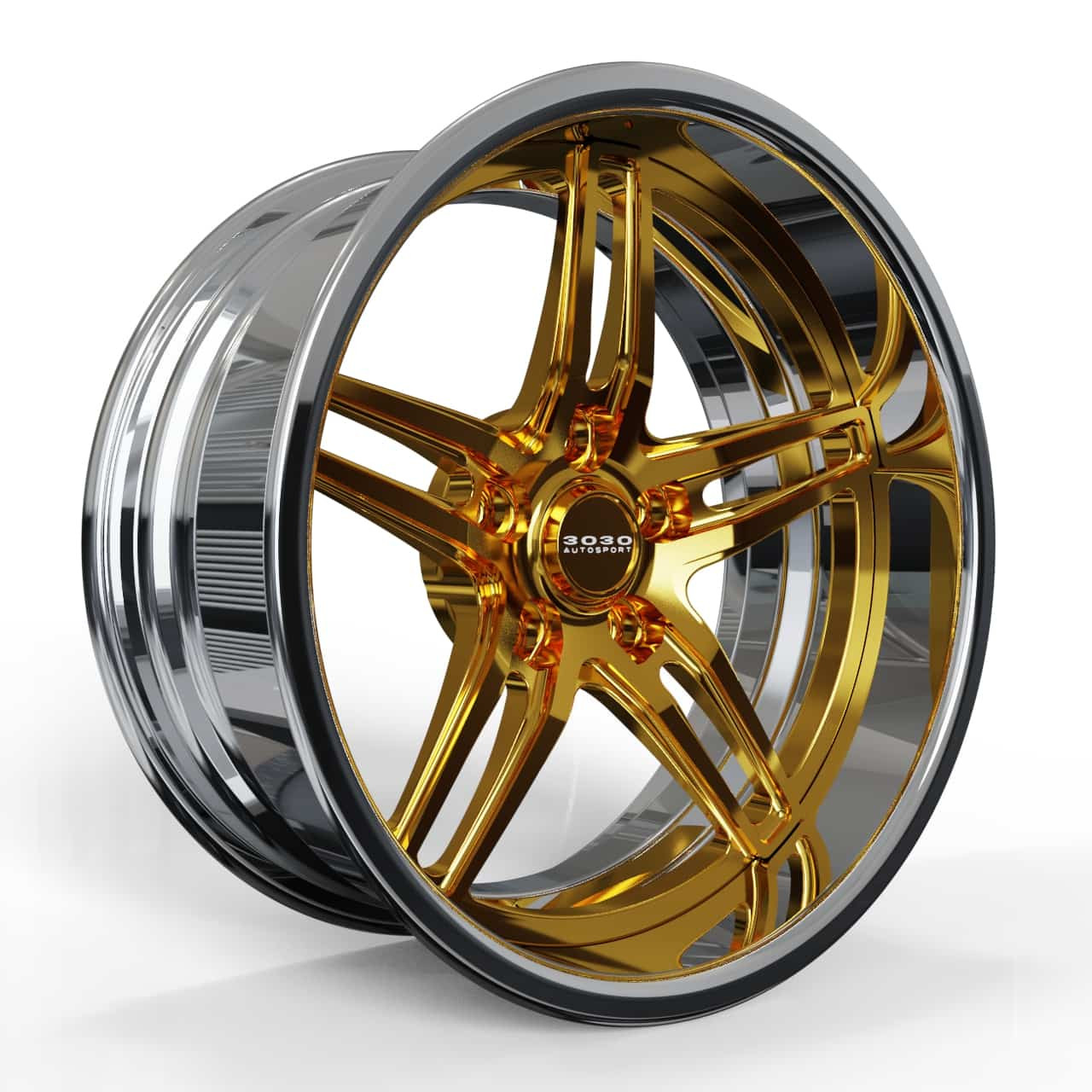 Series X: X500 - Forged Wheel Transparent Gold_Polished3 Series X: X500 - Forged Wheel Transparent Gold_Polished3
