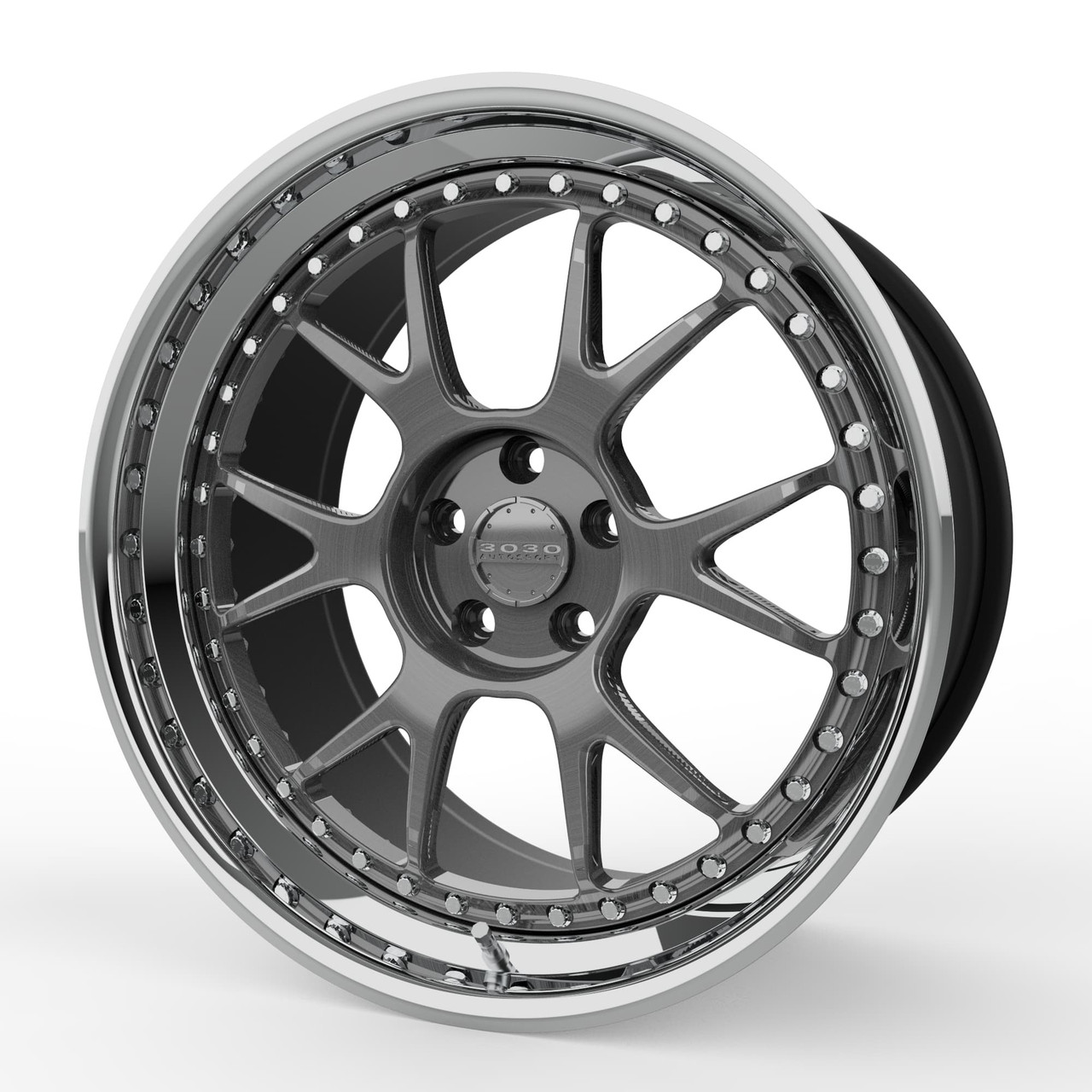 MOD3 Series - Style: M6GT Forged 3-Piece Racing Wheel