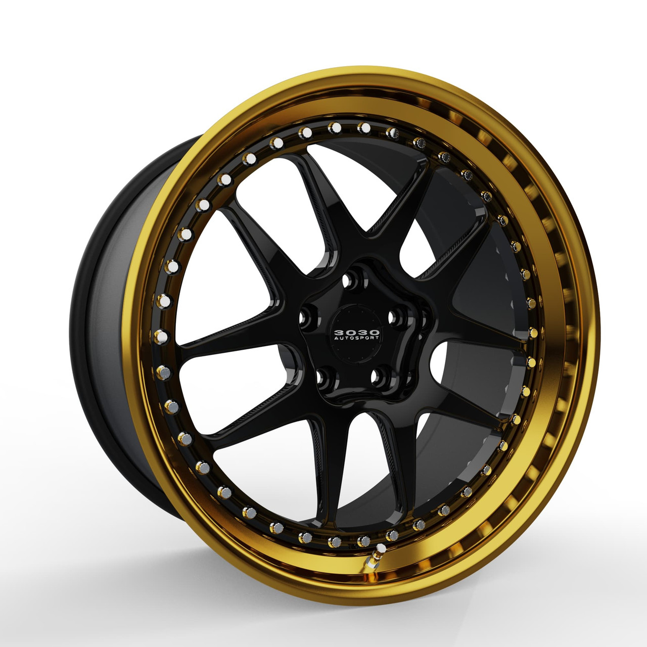 MOD3 Series - Style: M05Y Forged 3-Piece Road Racing Wheel