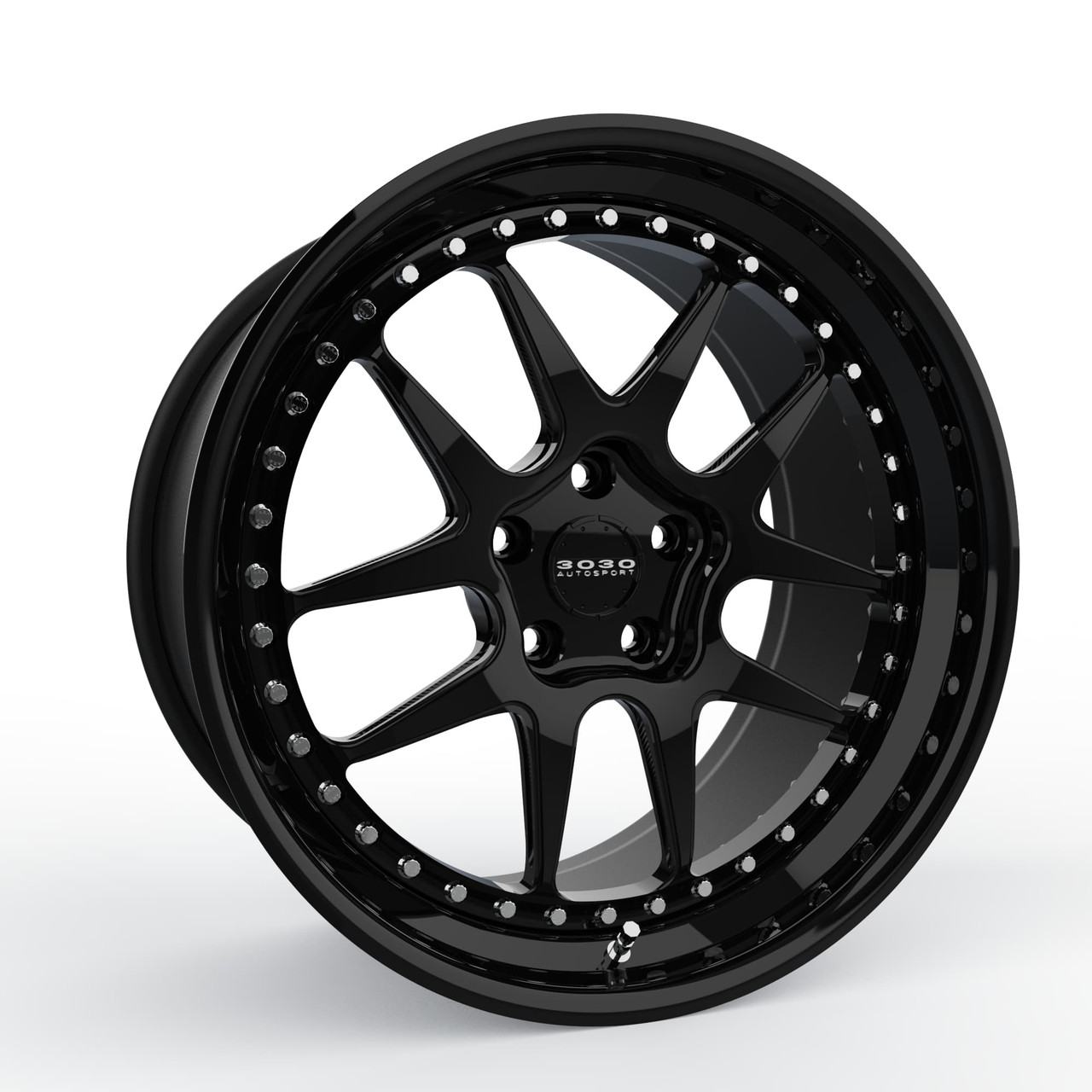 MOD3 Series - Style: M05Y Forged 3-Piece Road Racing Wheel