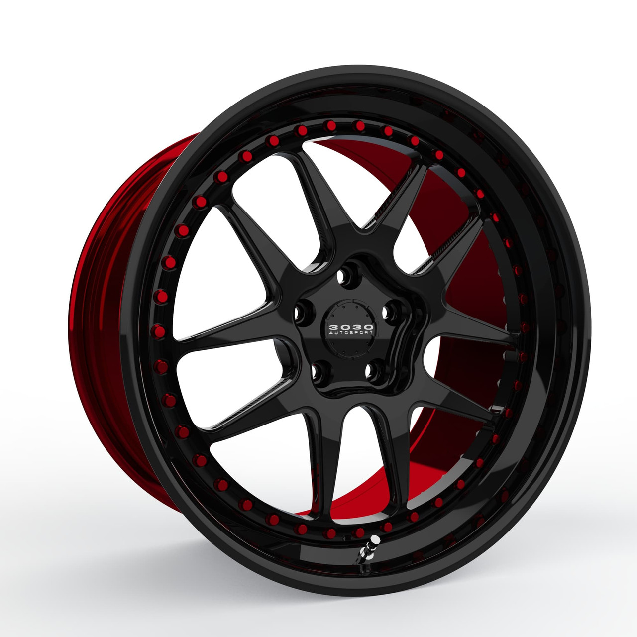 MOD3 Series - Style: M05Y Forged 3-Piece Road Racing Wheel