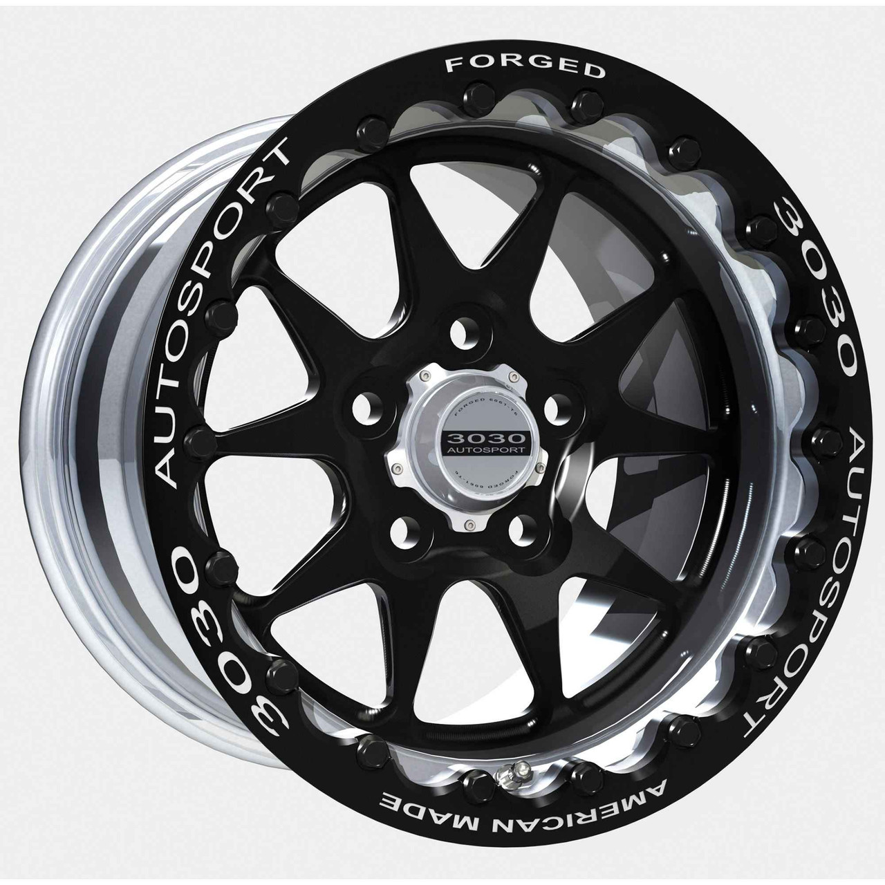 Powersports Single Beadlock: MACH 10 15" Powersports RZR Wheels 