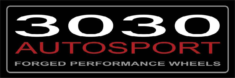 3030 Autosport Forged Wheels Sticker Stickers