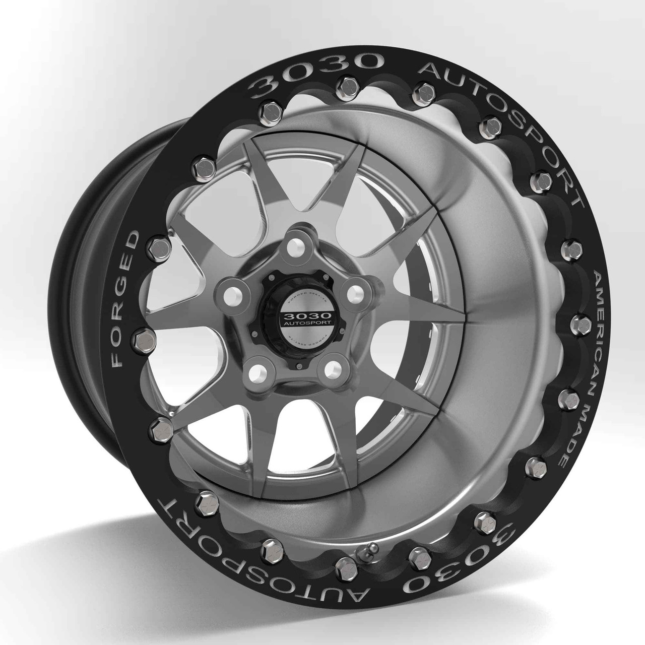 Eliminator Series - MACH 10 ES - Double-Beadlock Eliminator Series - Modular Drag Racing Wheels 3030 Autosport