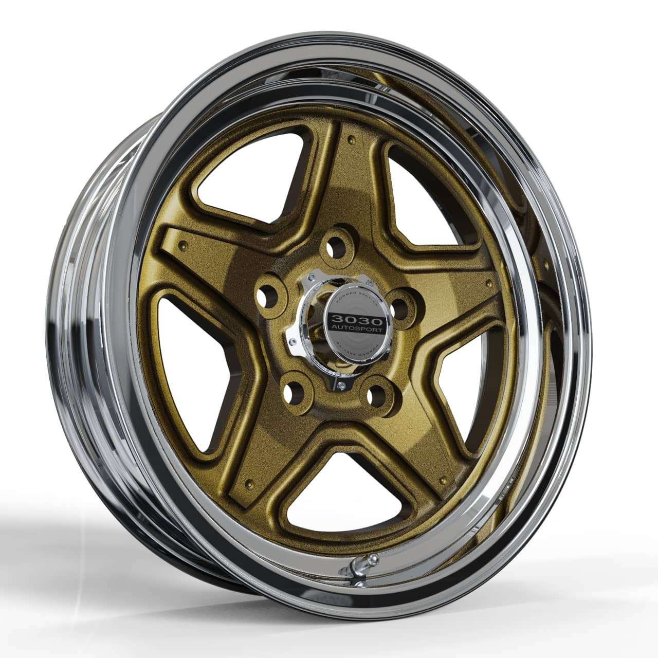 3030 Autosport Front Runner 1320 wheel Bronze_Polished